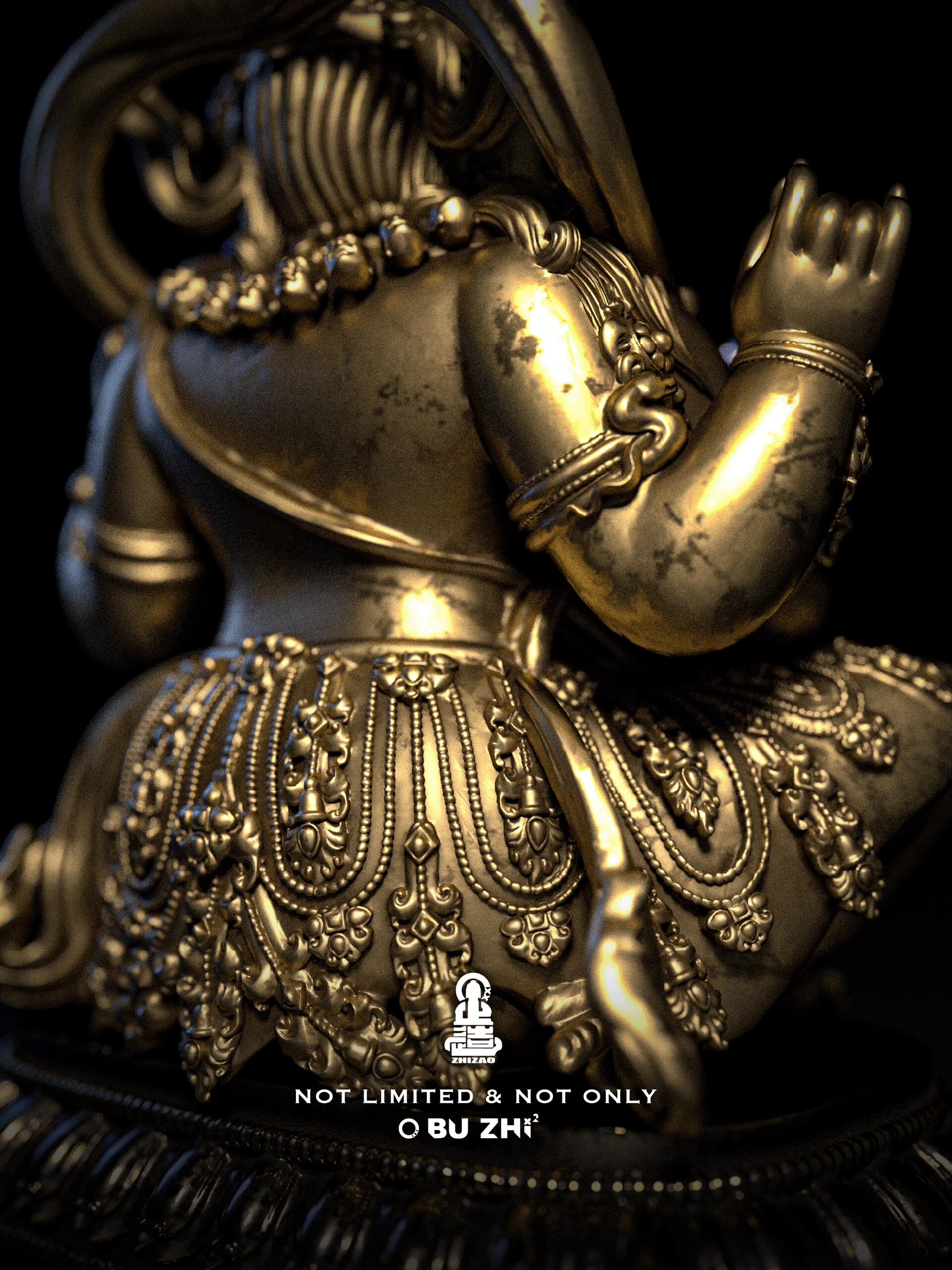 Mahākāla Dharma Statue 